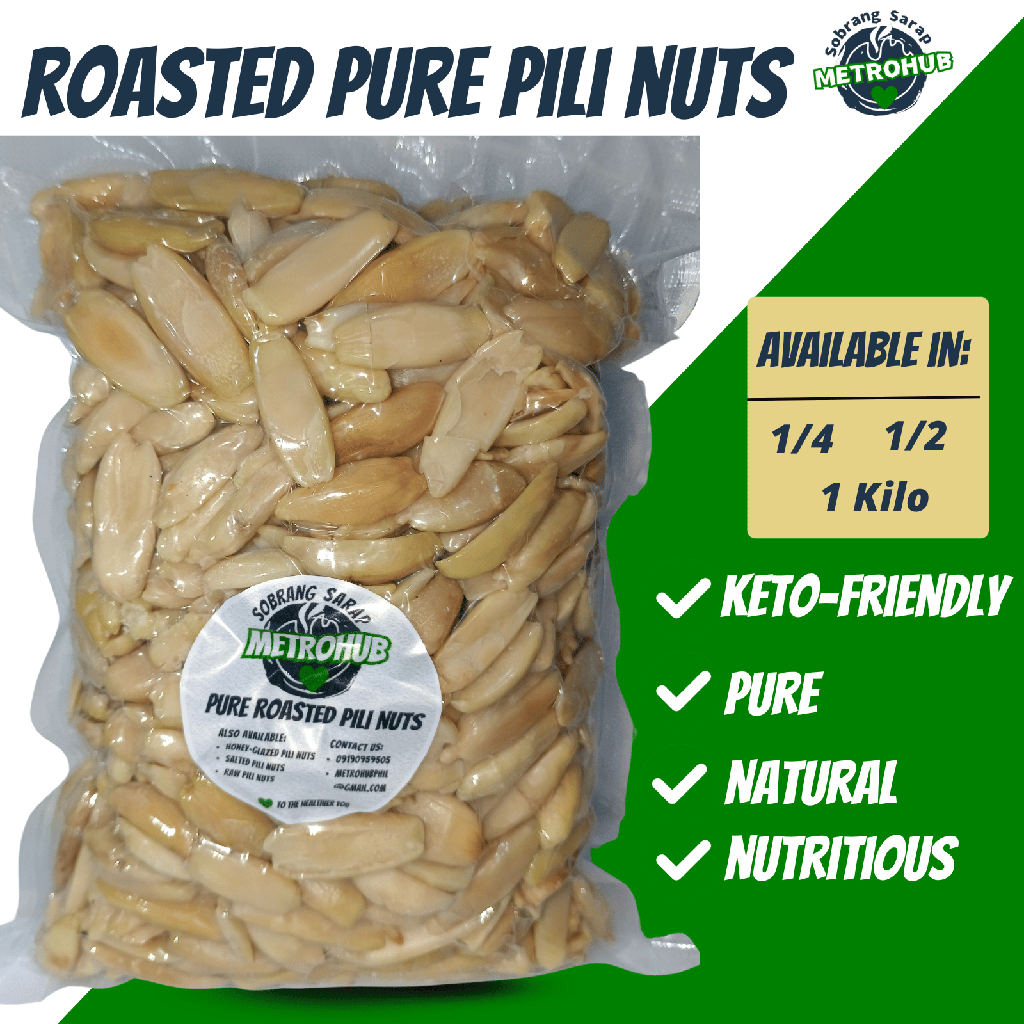 Roasted Pili Nuts Vacuum Sealed